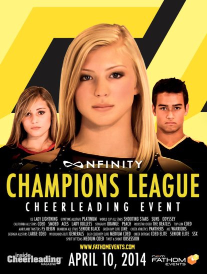  Nfinity Champions League Cheerleading Event (2014)