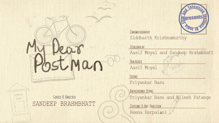  My Dear Postman (2016)