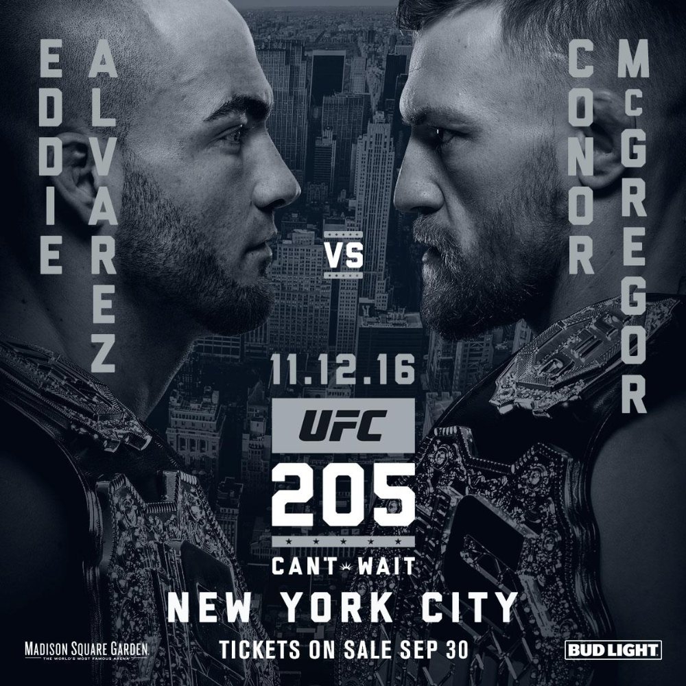  UFC 205: Alvarez vs. McGregor (2016)